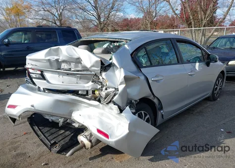 2014 Honda Civic Lx from USA, damaged, VIN 19XFB2F54EE257020